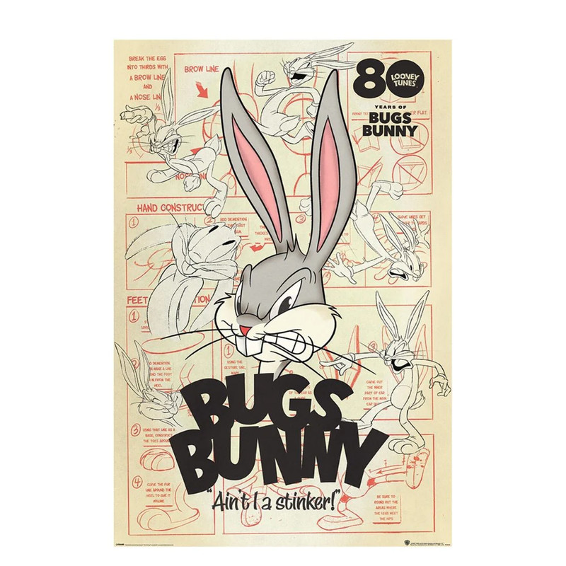 Looney Tunes - Bugs Bunny Aint I A Stinker Maxi Posters - أكسسوار